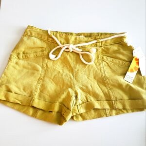 NEW C.C Green Cargo Shorts Relaxed Fit